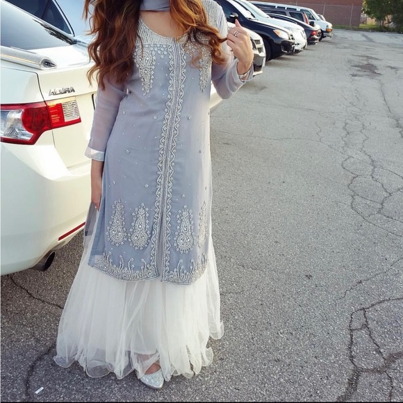 Pakistani Salwar Suit 3 Piece - Picture 4 of 4